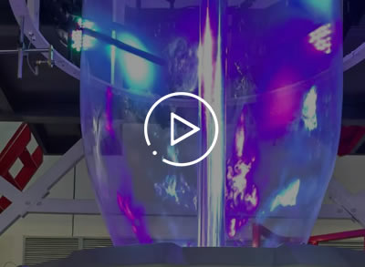 Three-layer co-extrusion down spin blown film machine