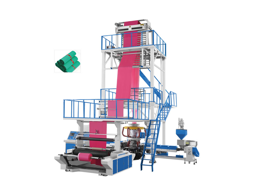 Three layer film blowing machine