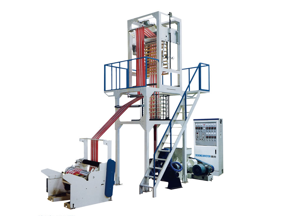Double color film blowing machine