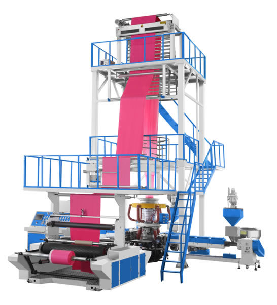 Features of air supply controller for film blowing machine